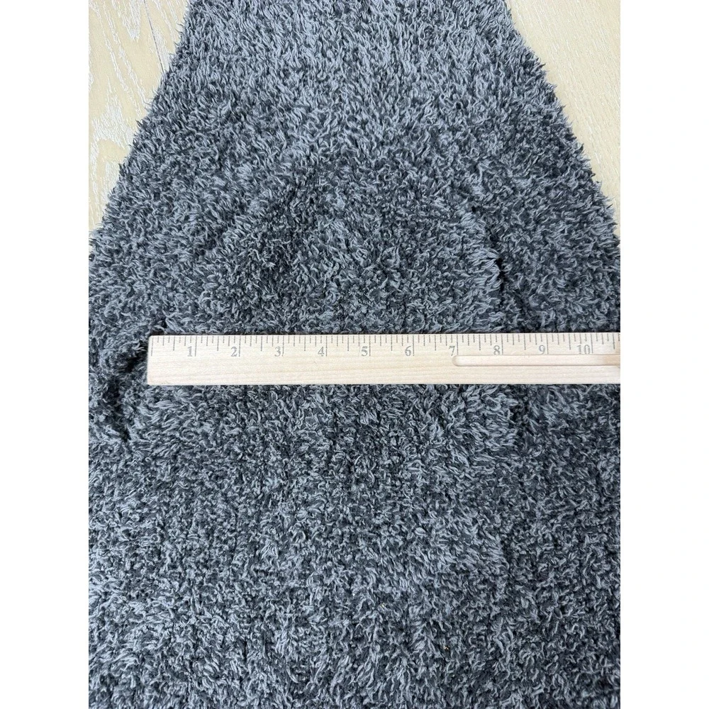 Barefoot dreams pets‎ sweater XL  Gray Black  Dog Cozy